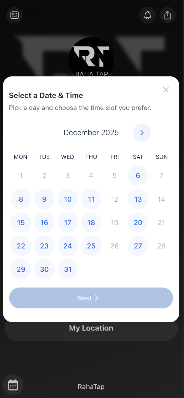 Let Clients Book Appointments with You